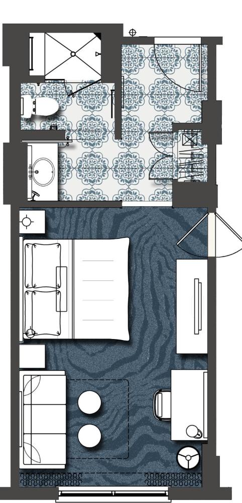 Lagoon View Room - King Bed (Includes Early Park Admission*) interior